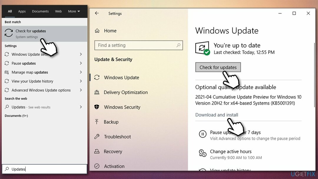 Installieren Sie alle Windows-Updates