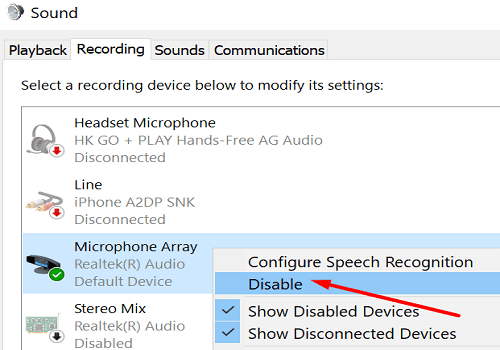 disable-microphone-windows-10