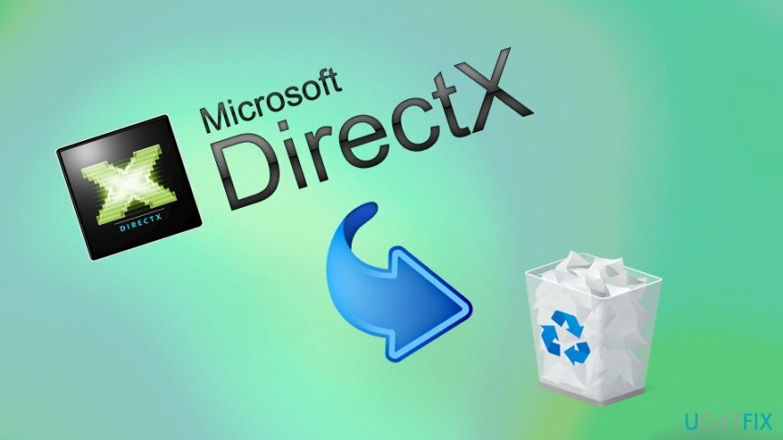 विंडोज से DirectX को अनइंस्टॉल करें