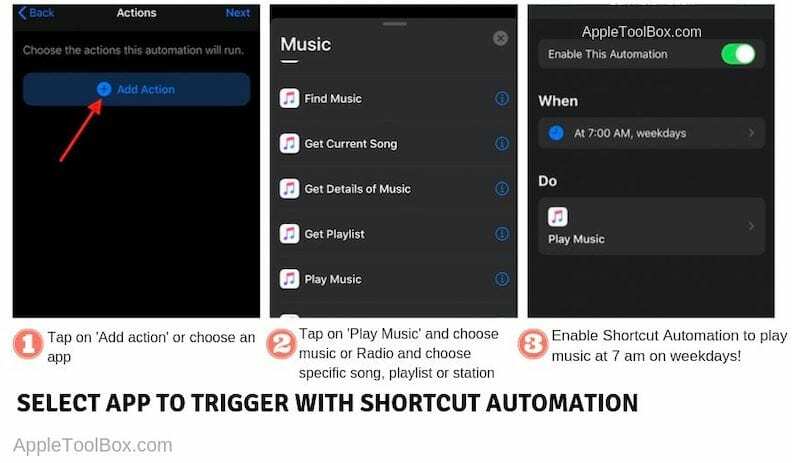 Izmantojiet iPhone īsceļu automatizāciju operētājsistēmās iOS 13 un iPadOS