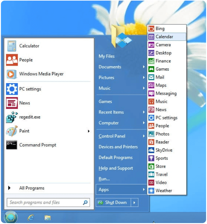 Classic Shell - Προσαρμόστε το λογισμικό Windows 10