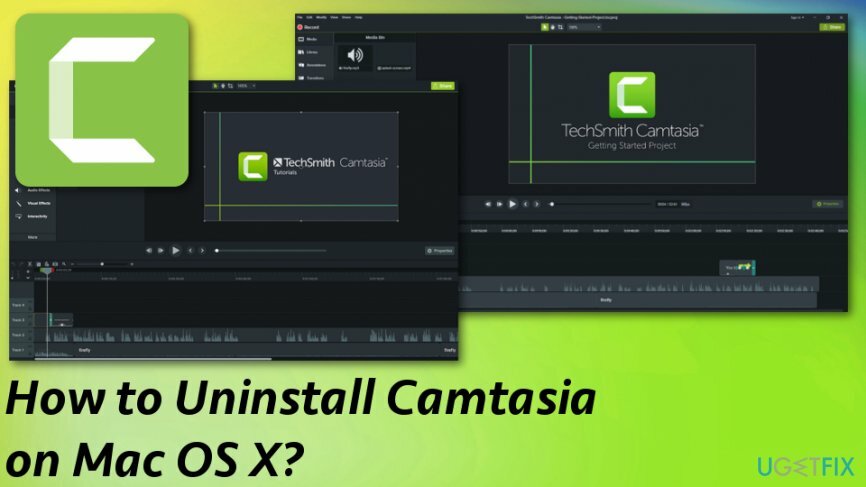 Manieren om Camtasia op Mac OS X te verwijderen