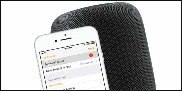 Как обновить HomePod