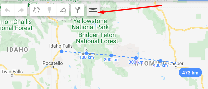 Entfernung messen Google Maps