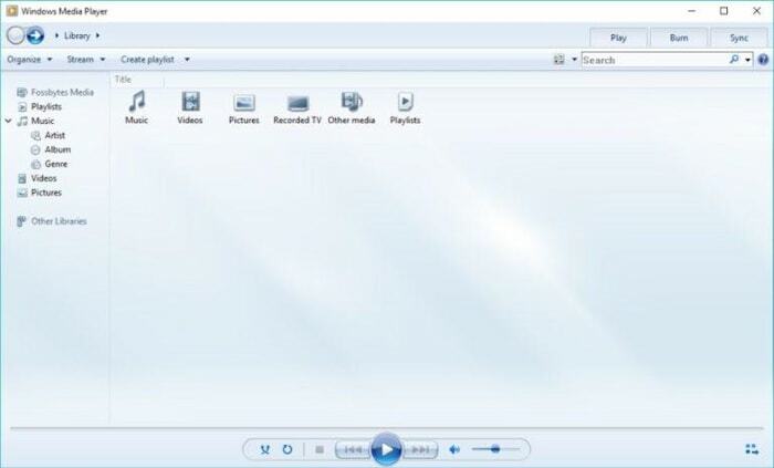 Windows Media Player