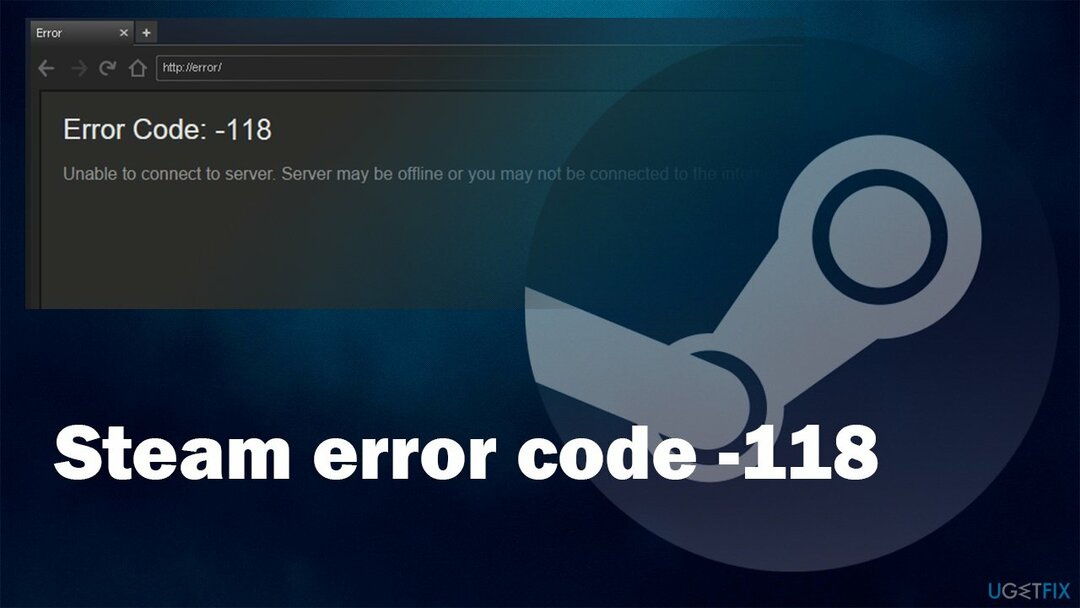 Ako opraviť kód chyby Steam 118?
