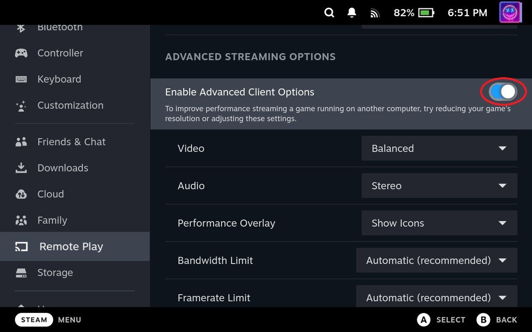 Steam Deck Cómo jugar a distancia desde tu computadora (6)