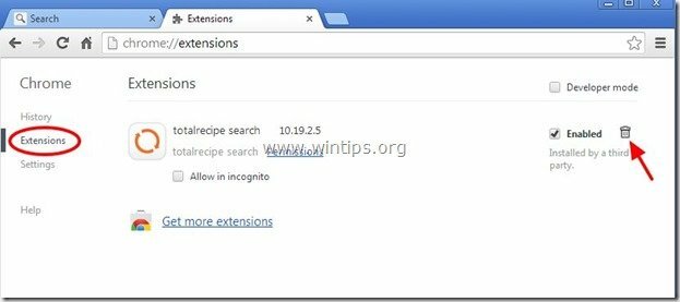 remove-totalrecipe-search-extension