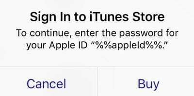 خطأ '٪٪ AppleID ٪٪' في متجر التطبيقات