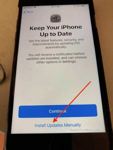 Comment désactiver les mises à jour automatiques sur iPhone sous iOS 12