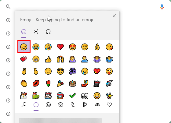 Ako získať emotikony na Chromebooku pomocou klávesových skratiek
