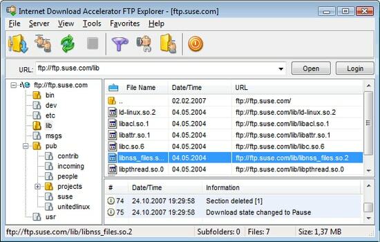 Internet Download Accelerator