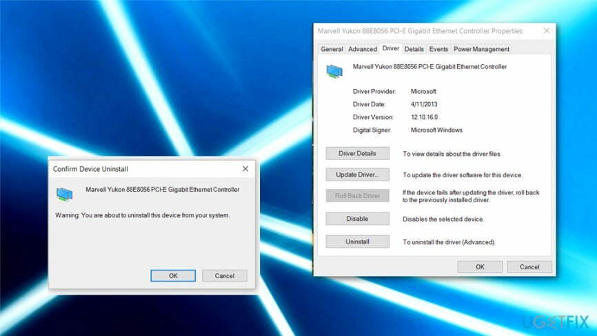 Oprava chyby „Chybí položky registru soketů Windows požadované pro připojení k síti“.