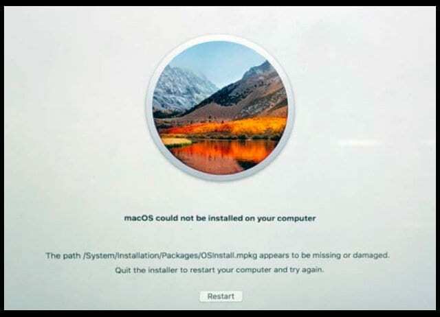 macOS Tidak Dapat Diinstal, Bagaimana Cara Memperbaikinya