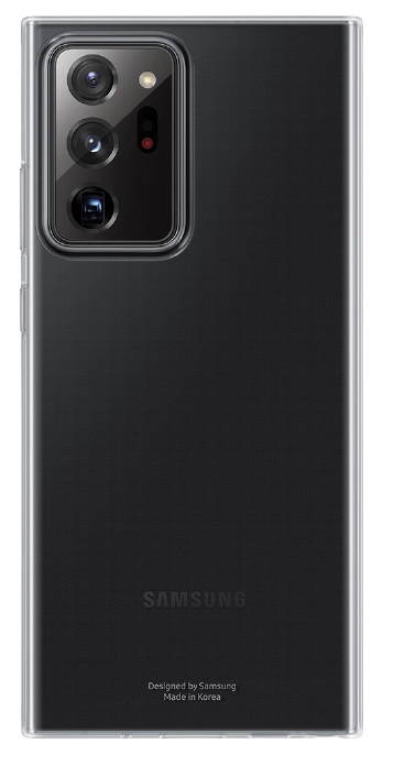 Калъфът Clear Cover за Galaxy Note 20 Ultra е лесен за хващане и осигурява защита, без да прикрива страхотния дизайн на телефона или да добавя много обем.