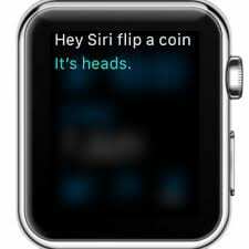 Подбрасывание монет для Apple Watch