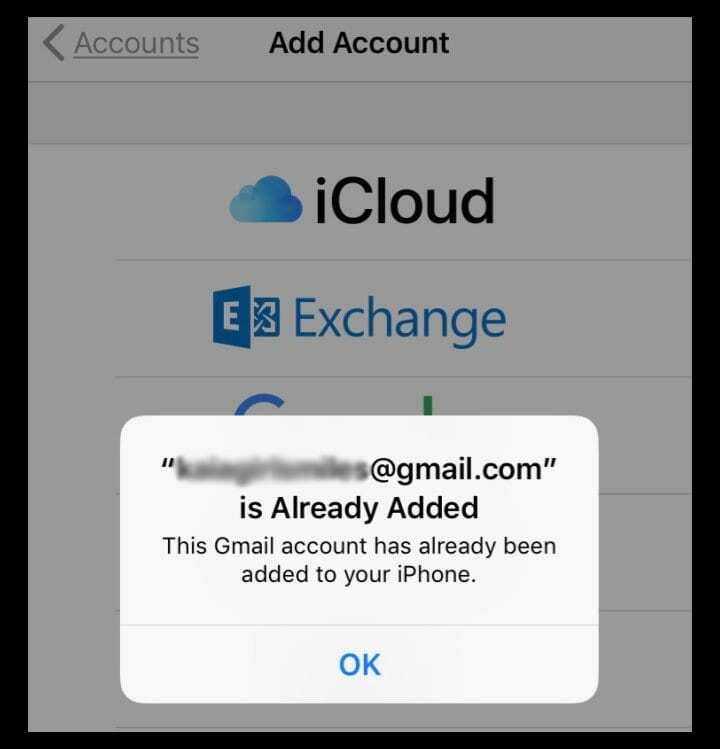 Kann das E-Mail-Passwort auf dem iPhone oder iPad nicht aktualisiert oder geändert werden?