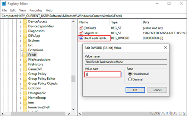 ShellFeedModalità di visualizzazione della barra delle applicazioni