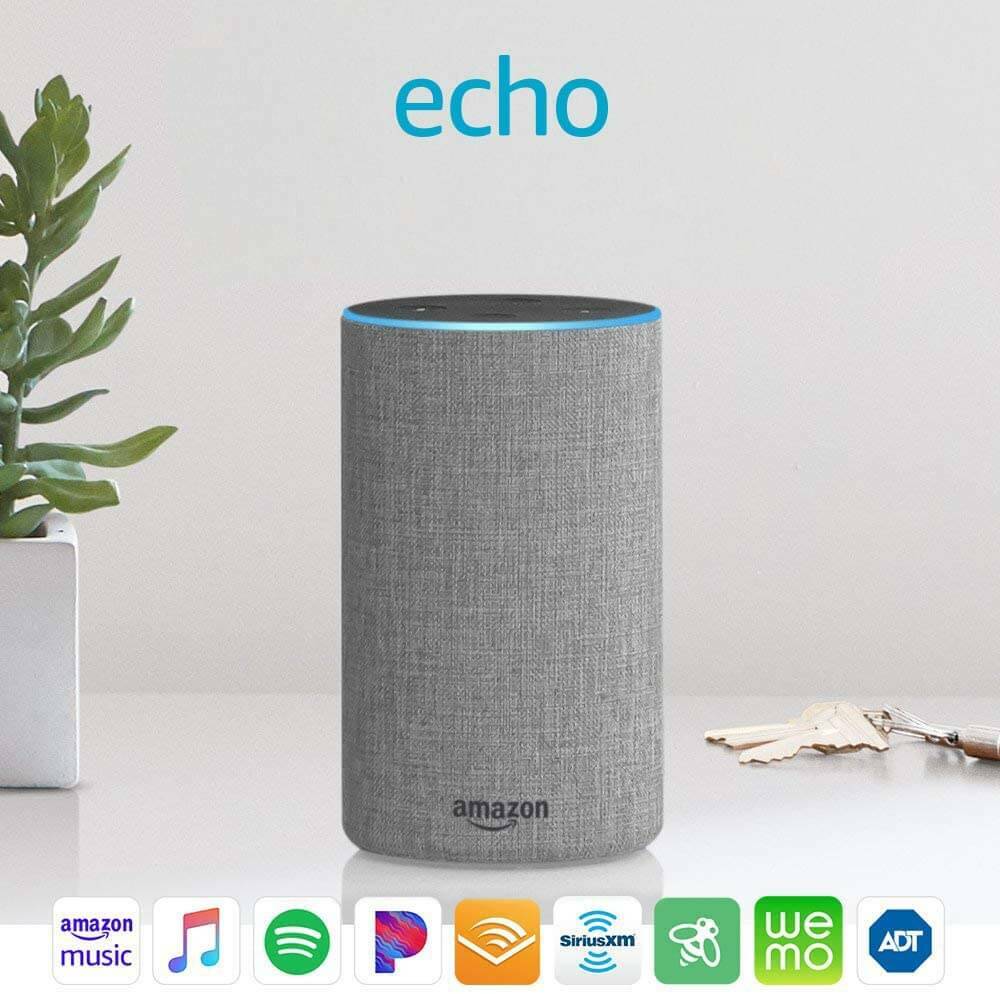 Розумний бездротовий динамік Amazon Echo