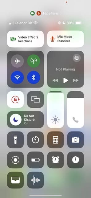 Microfoonmodus op iOS