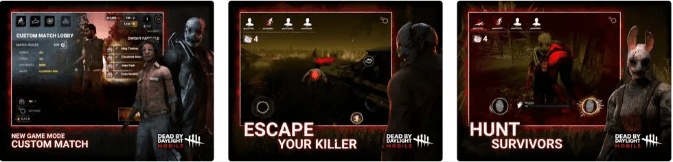 Лучшие игровые приложения для iPad Dead by Daylight Mobile