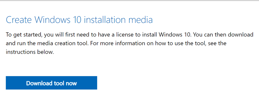 Windows 10 installatiemedia maken