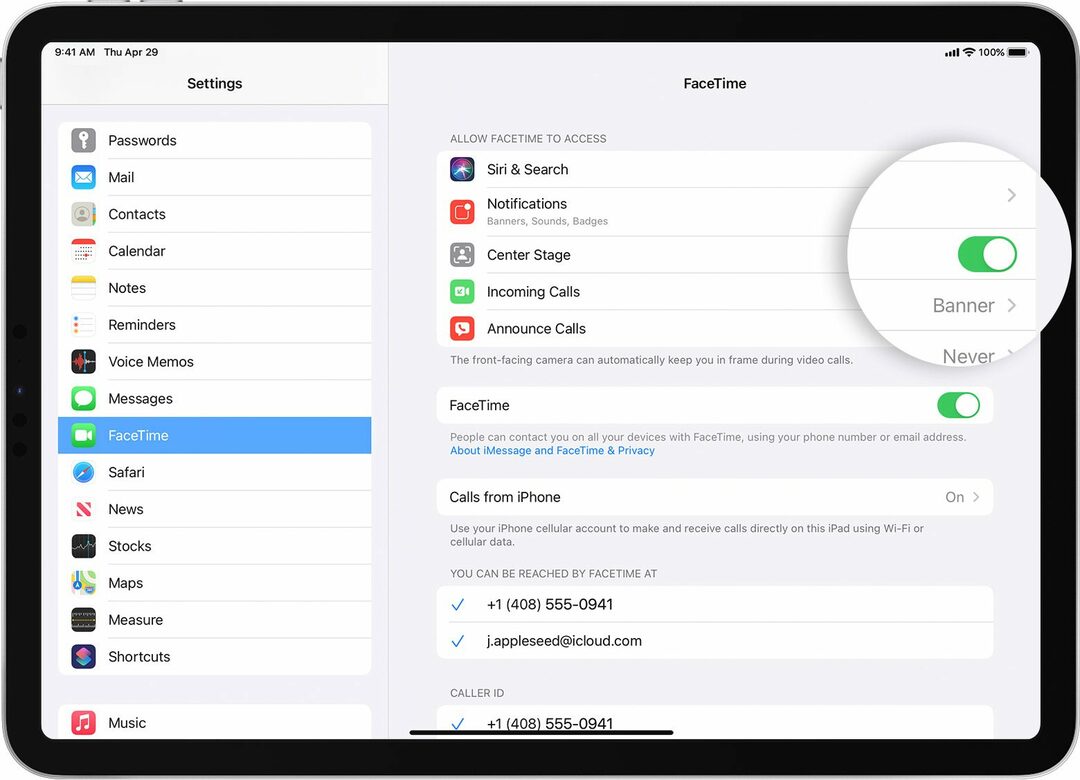 Comment activer Center Stage sur les paramètres de votre iPad