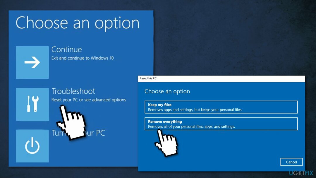 Windows 10 opnieuw instellen