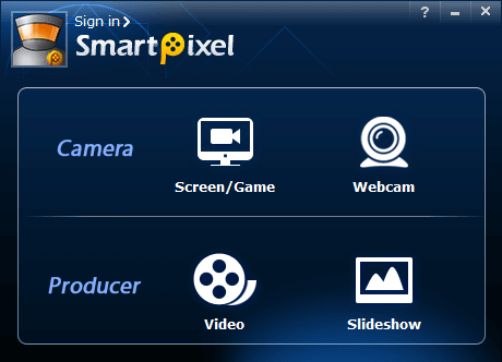 SmartPixel-Windowsスクリーンレコーダーソフトウェア