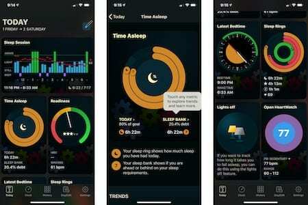 Autosleep tracker