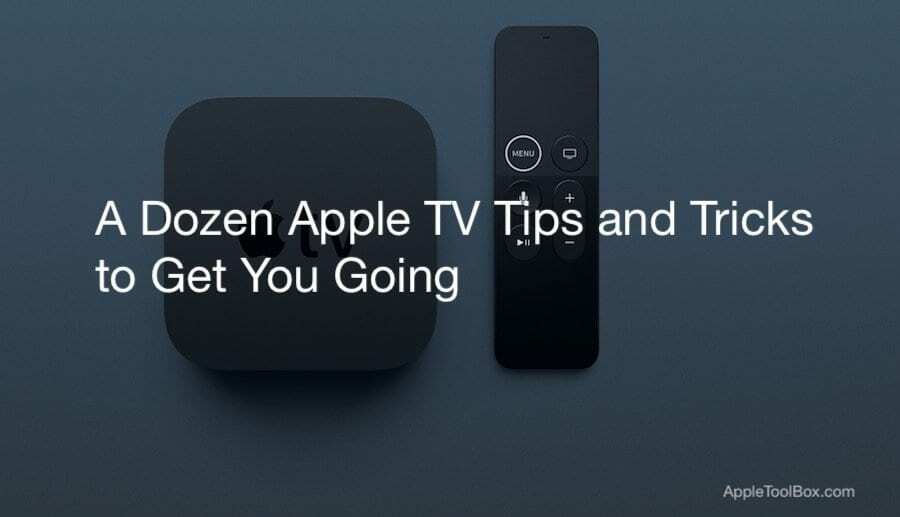 Apple TV რჩევები და ხრიკები
