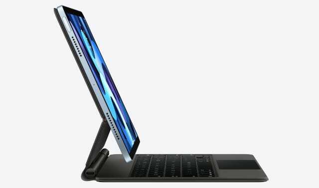 Apple मैजिक कीबोर्ड के साथ iPad Air