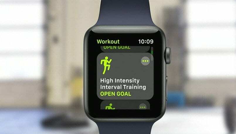 Nové funkce pro aktivity a cvičení ve watchOS 4