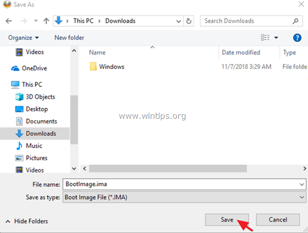 Rediger Windows ISO Bootable Image