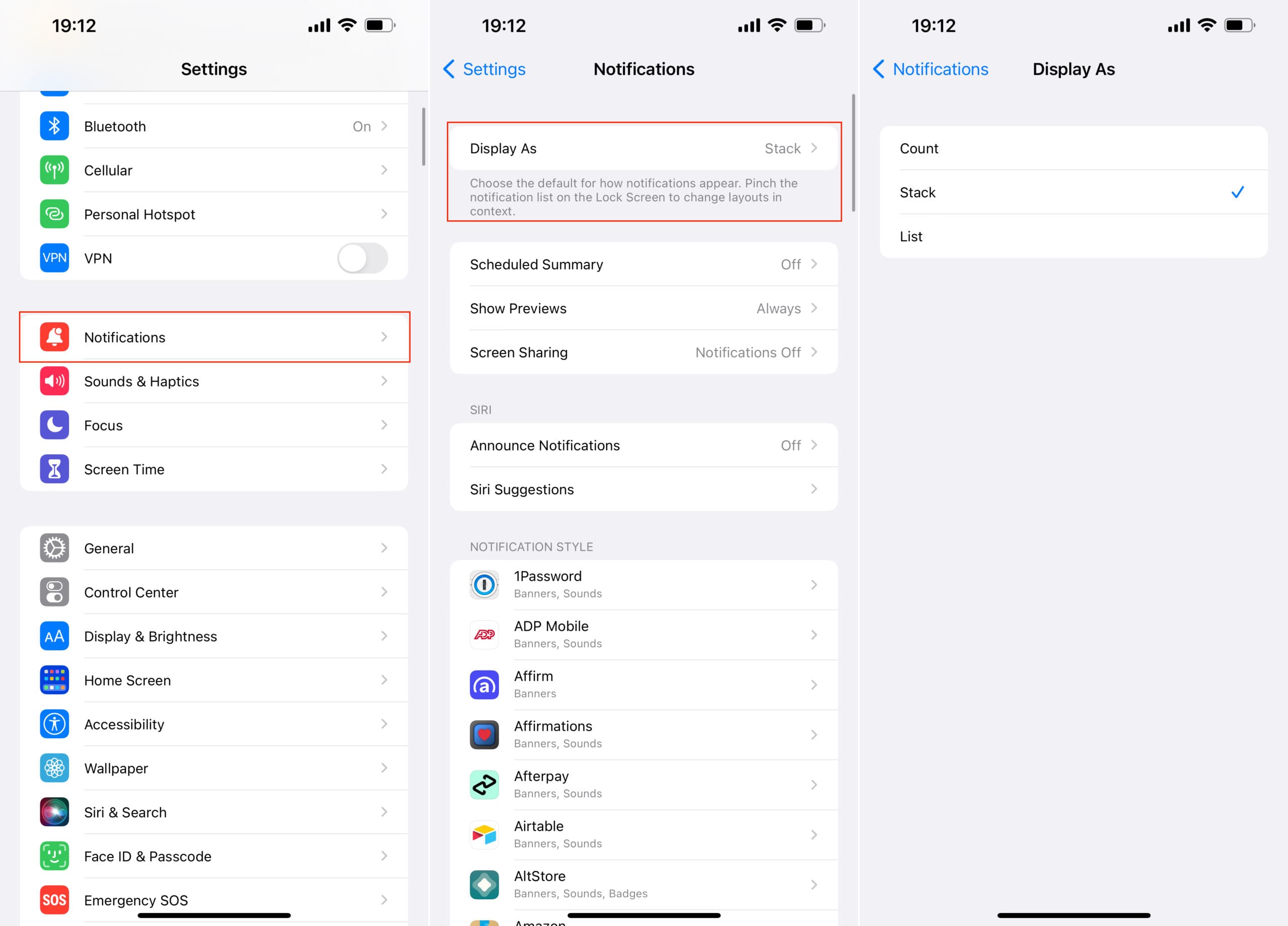 Comment masquer les notifications sur l'écran de verrouillage de l'iPhone dans iOS 16 étapes