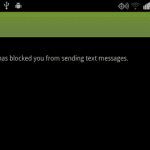 Android: 특정 사람의 문자 메시지 차단