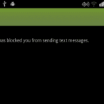 Android: Bloquer les messages texte d'une personne spécifique