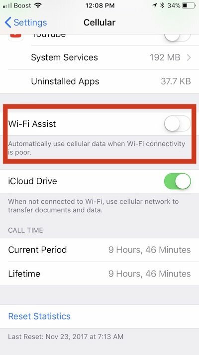 iOS 11.3でのWi-Fiの問題、役立つヒント