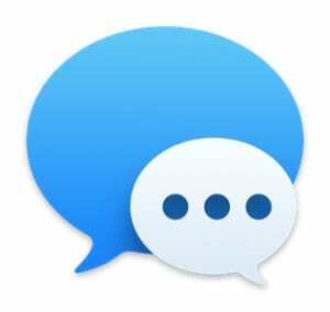 Значок приложения " Сообщения" с Mac