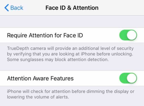 Face ID-toegankelijkheidsinstelling voor iPhone-beltoon of alarmvolume te laag