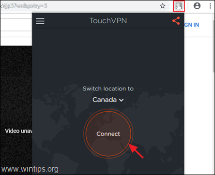 VPN'e dokunun - engellenen sitelere erişin - videolar