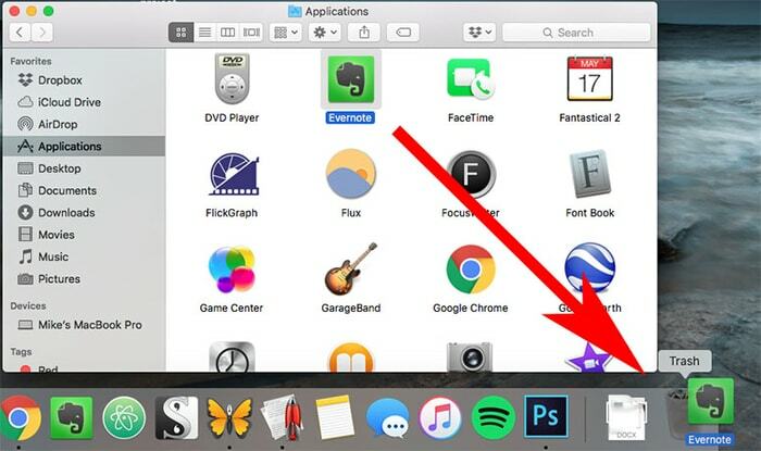 Usuń niepotrzebne aplikacje z komputera Mac
