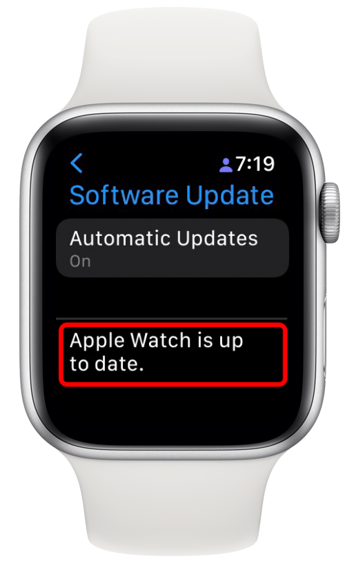 update je Apple Watch om de wijzerplaat te repareren