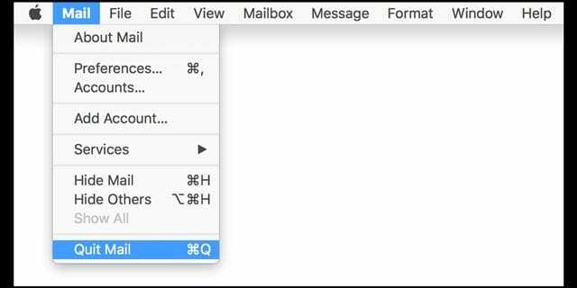 Mail-appen laddas alltid ner på Mac? Hur man fixar