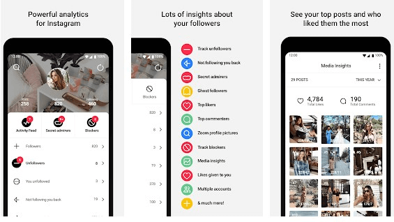 Follow Meter - Analyse des désabonnés pour Instagram