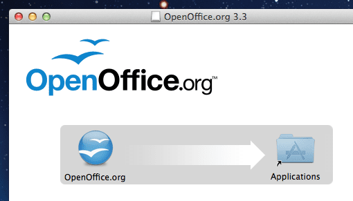Open Office erhalten