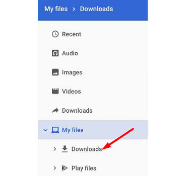 chromebook-downloads-folder