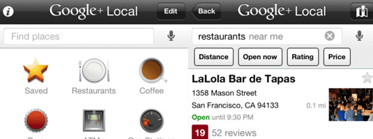 Google Local-App