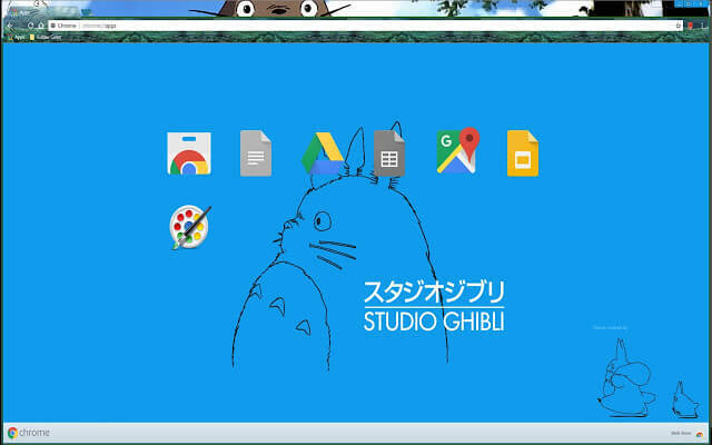 Ghibli Totoro-tema