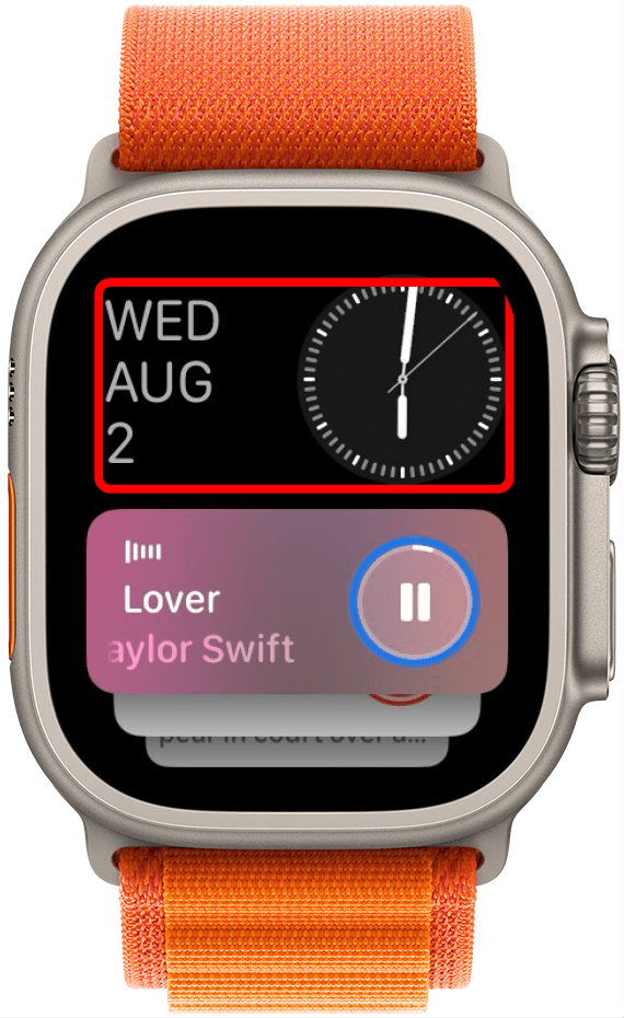 วิดเจ็ต Apple Watch